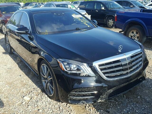 WDDUG6GBXJA361633 - 2018 MERCEDES-BENZ S 450 BLACK photo 1