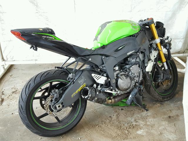 JKBZXJF1XDA000330 - 2013 KAWASAKI ZX636 F GREEN photo 4