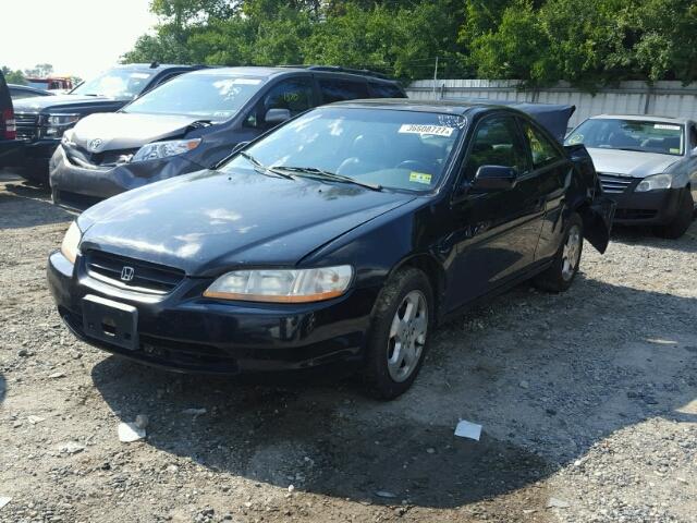 1HGCG2255YA040501 - 2000 HONDA ACCORD BLACK photo 2