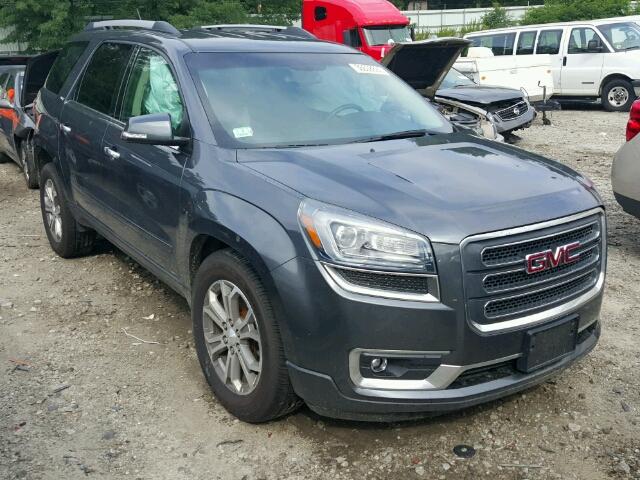 1GKKVRKD4EJ209584 - 2014 GMC ACADIA SLT GRAY photo 1