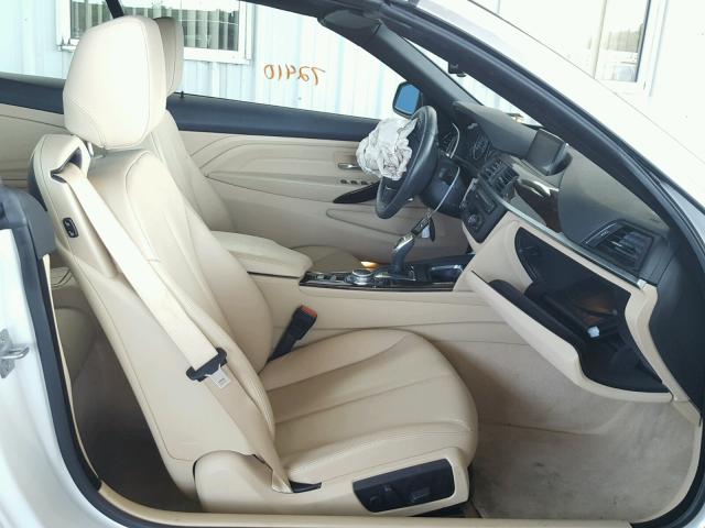 WBA3V5C57EP747674 - 2014 BMW 428 I WHITE photo 5