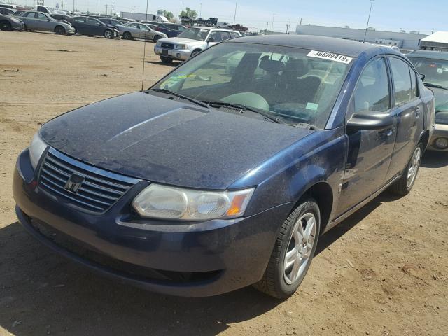 1G8AZ55FX7Z116178 - 2007 SATURN ION LEVEL BLUE photo 2