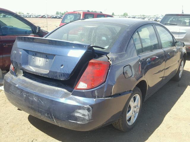 1G8AZ55FX7Z116178 - 2007 SATURN ION LEVEL BLUE photo 4