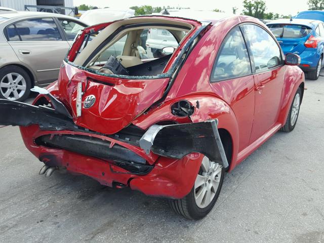 3VWRW31C48M507506 - 2008 VOLKSWAGEN NEW BEETLE 红色 照片 4