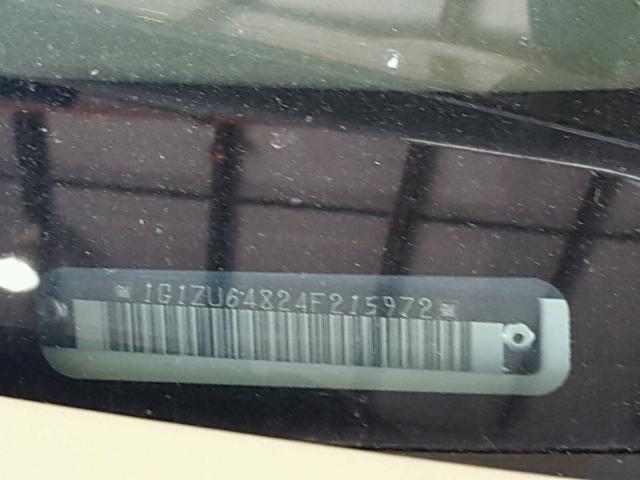 1G1ZU64824F215972 - 2004 CHEVROLET MALIBU MAX 白色 照片 10