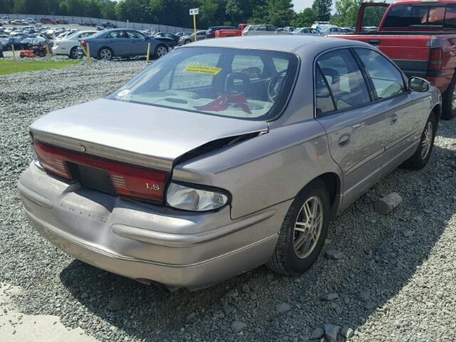 2G4WB52K8X1547382 - 1999 BUICK REGAL LS SILVER photo 4
