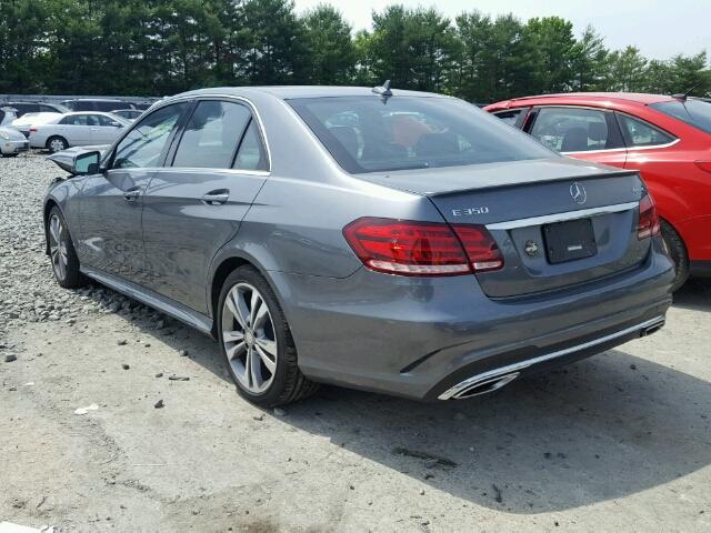 WDDHF8JBXGB239611 - 2016 MERCEDES-BENZ E 350 4MAT GRAY photo 3