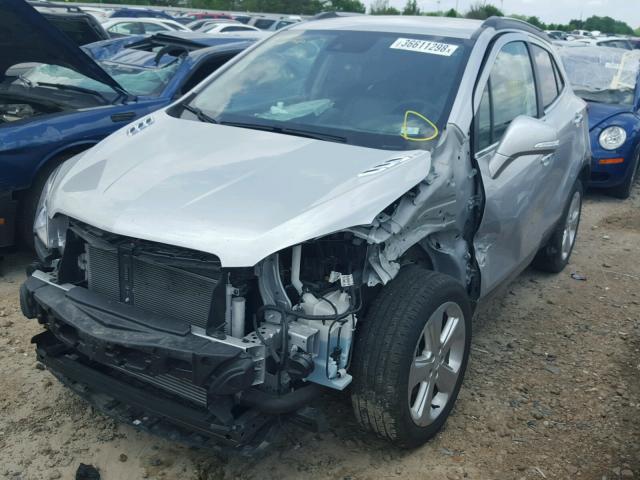 KL4CJDSB1FB112846 - 2015 BUICK ENCORE PRE GRAY photo 2