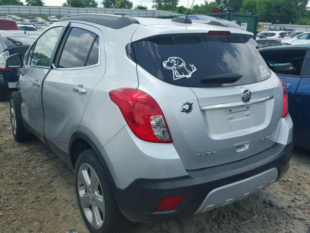 KL4CJDSB1FB112846 - 2015 BUICK ENCORE PRE GRAY photo 3