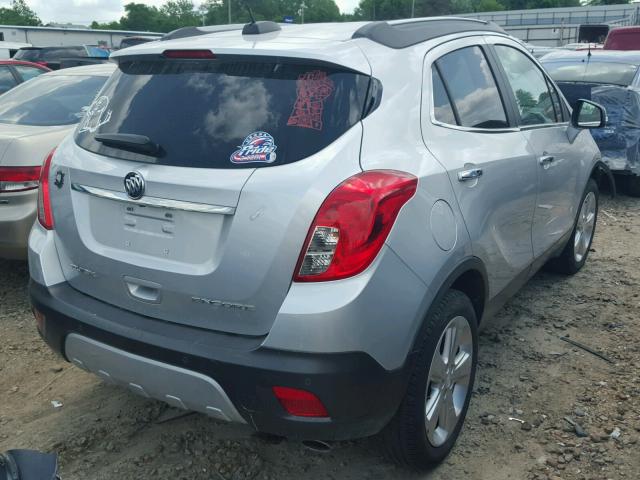 KL4CJDSB1FB112846 - 2015 BUICK ENCORE PRE GRAY photo 4