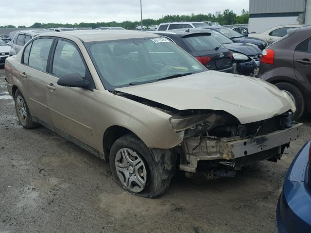 1G1ZS51F06F262309 - 2006 CHEVROLET MALIBU LS GOLD photo 1