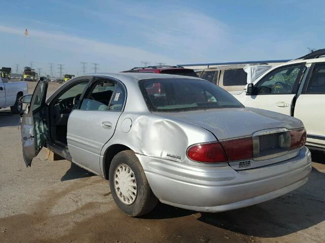 1G4HP54K824200624 - 2002 BUICK LESABRE CU SILVER photo 3