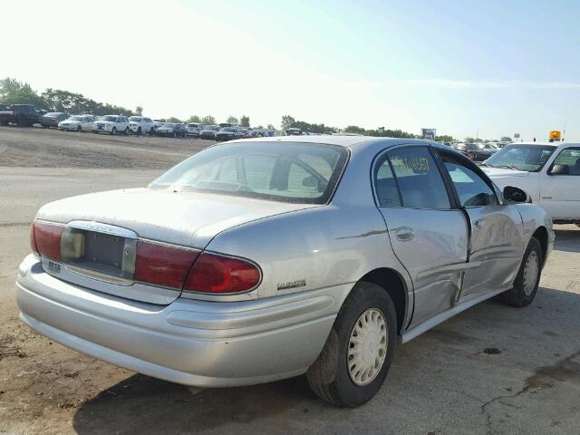 1G4HP54K824200624 - 2002 BUICK LESABRE CU SILVER photo 4