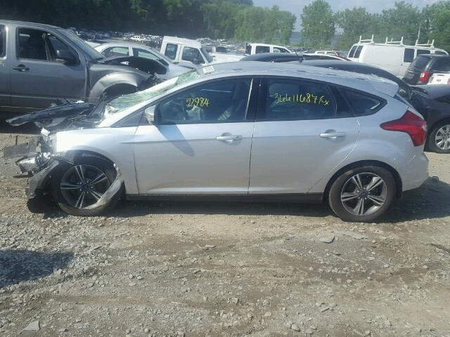 1FADP3K24EL446354 - 2014 FORD FOCUS SE SILVER photo 9