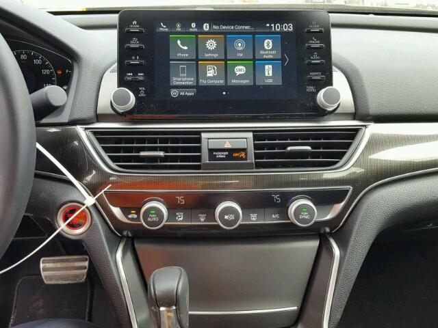 1HGCV1F3XJA036474 - 2018 HONDA ACCORD SPO 黑色 照片 9