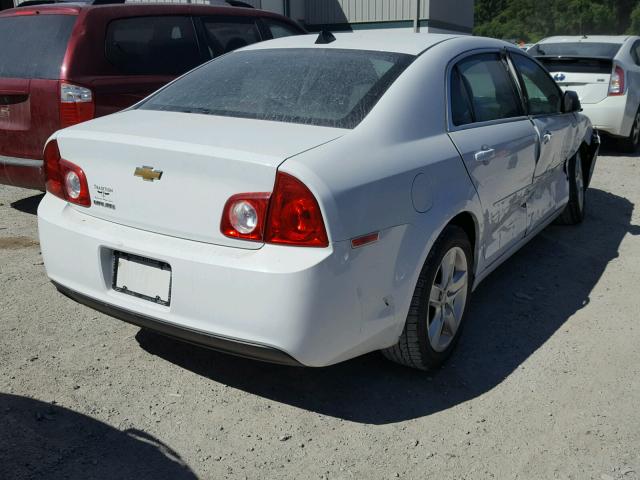 1G1ZB5E02CF282496 - 2012 CHEVROLET MALIBU LS WHITE photo 4