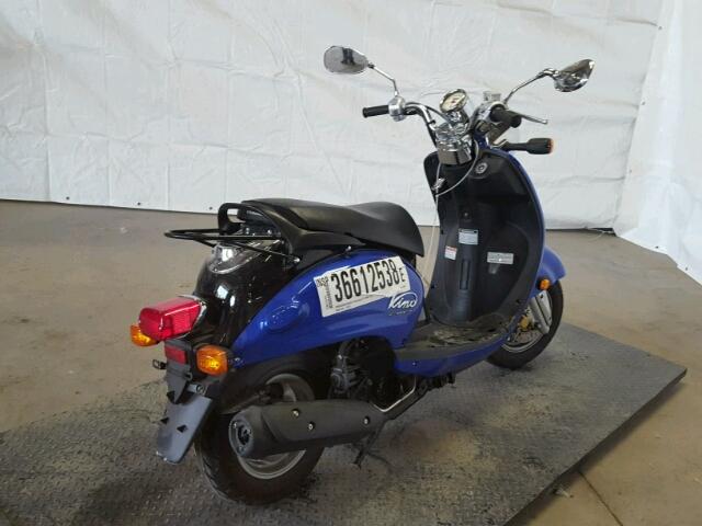 LPRSE13Y38A543960 - 2008 YAMAHA YJ125 BLUE photo 4