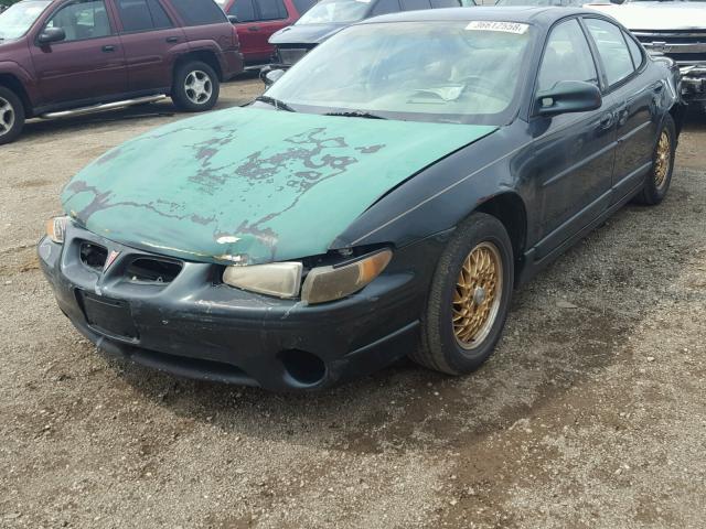 1G2WP52KXWF319093 - 1998 PONTIAC GRAND PRIX TWO TONE photo 2