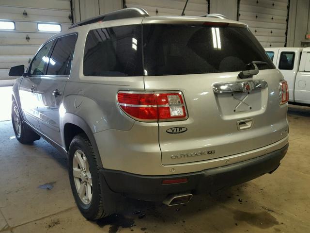5GZEV23798J184466 - 2008 SATURN OUTLOOK XR ვერცხლისფერი ფოტო 3