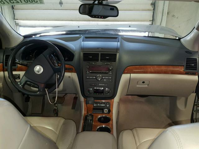 5GZEV23798J184466 - 2008 SATURN OUTLOOK XR ვერცხლისფერი ფოტო 9