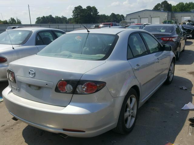 1YVHP80C685M33421 - 2008 MAZDA 6 I SILVER photo 4