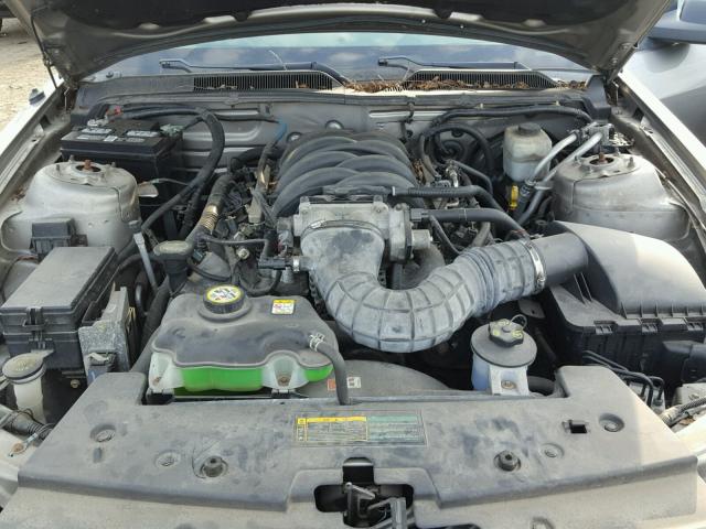 1ZVHT82HX85200505 - 2008 FORD MUSTANG GT GRAY photo 7