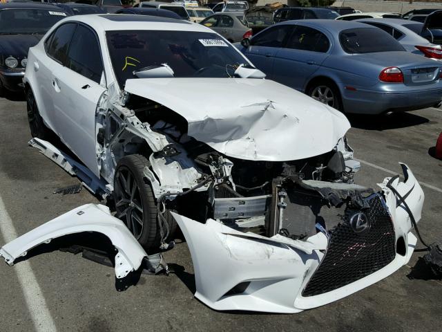 JTHBE1D25E5007188 - 2014 LEXUS IS 350 WHITE photo 1