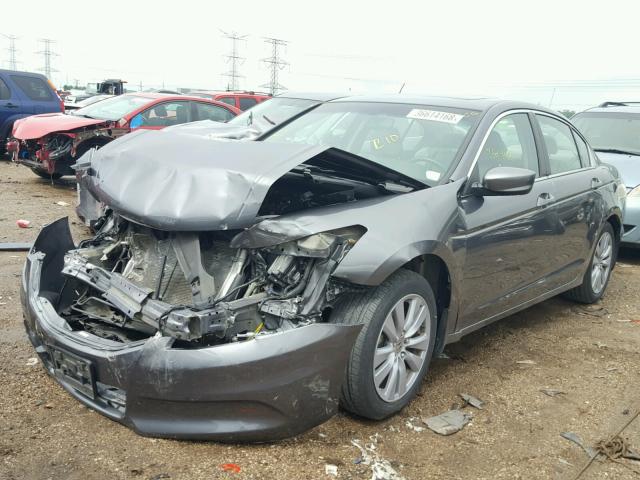 1HGCP2F85BA044950 - 2011 HONDA ACCORD EXL GRAY photo 2