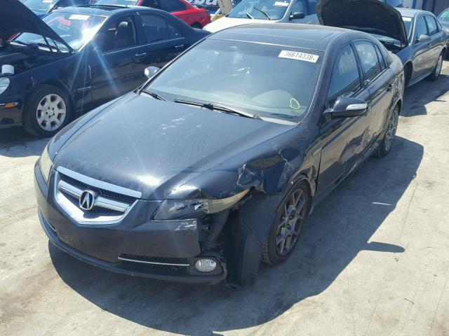 19UUA76508A028687 - 2008 ACURA TL TYPE S BLACK photo 2