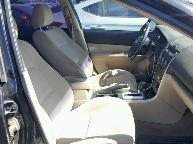 1YVHP80C485M23504 - 2008 MAZDA 6 I შავი ფოტო 5