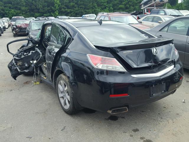 19UUA8F50DA015731 - 2013 ACURA TL TECH BLACK photo 3