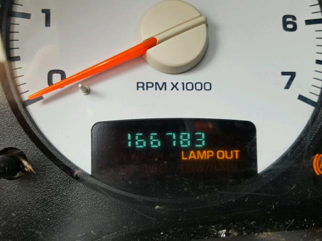 3D7KA28D14G172165 - 2004 DODGE RAM 2500 S GRAY photo 8