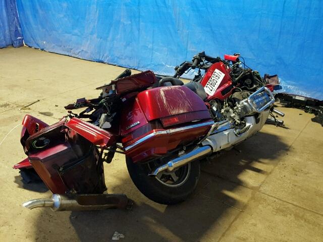 1HFSC2202PA504763 - 1993 HONDA GL1500 A BURGUNDY photo 4