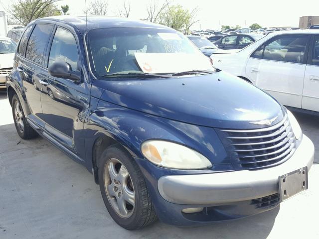 3C4FY4BB01T651531 - 2001 CHRYSLER PT CRUISER BLUE photo 1