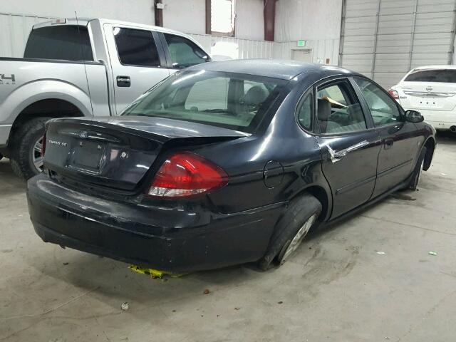 1FAFP56S25A166930 - 2005 FORD TAURUS BLACK photo 4