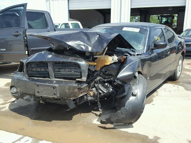 2B3CK9CV6AH269427 - 2010 DODGE CHARGER RA BLACK photo 2