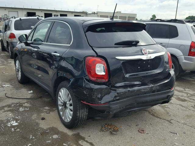 ZFBCFYDT9GP379051 - 2016 FIAT 500X LOUNG BLACK photo 3