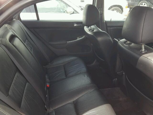 1HGCM55837A140434 - 2007 HONDA ACCORD EX BLACK photo 6