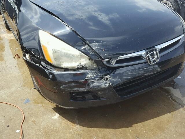 1HGCM55837A140434 - 2007 HONDA ACCORD EX BLACK photo 9