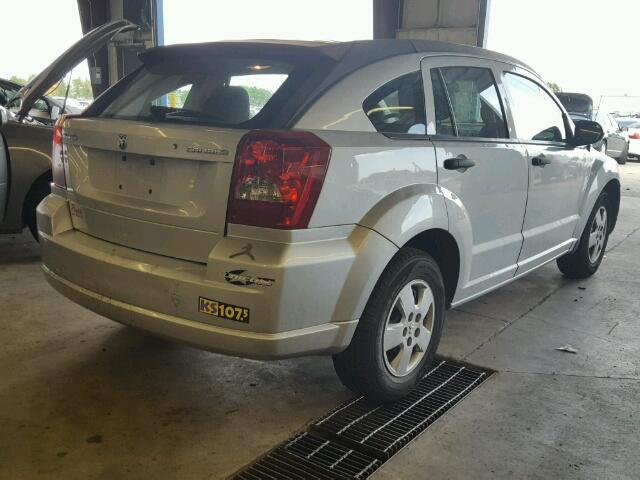 1B3HB28AX9D117632 - 2009 DODGE CALIBER SE SILVER photo 4