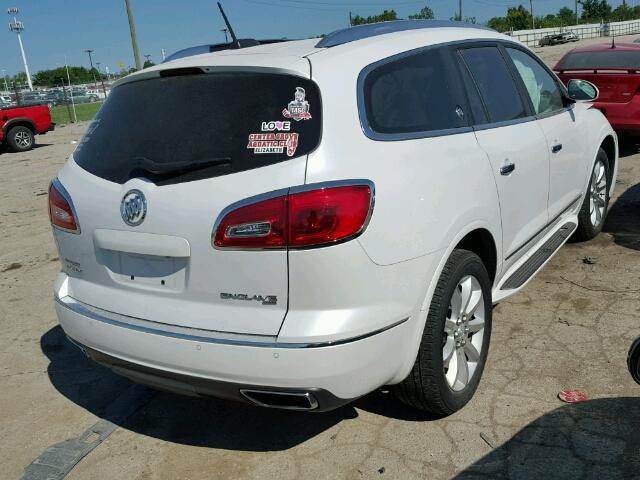 5GAKVCKD7GJ346581 - 2016 BUICK ENCLAVE WHITE photo 4