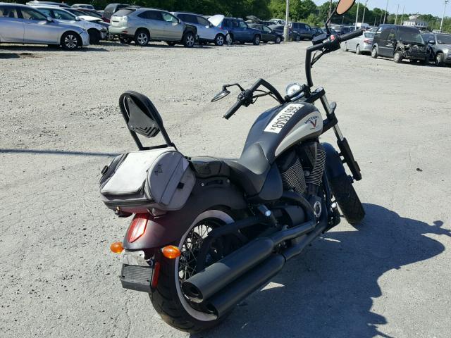 5VPWB36N0C3010301 - 2012 VICTORY MOTORCYCLES HIGH-BALL Schwarz Foto 4