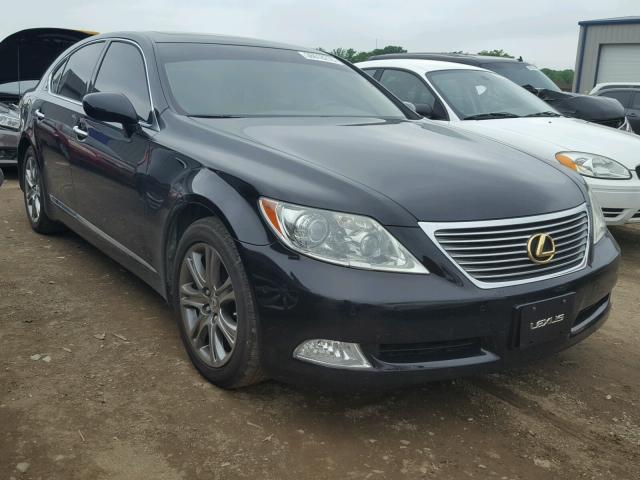 JTHBL46F285055243 - 2008 LEXUS LS 460 BLACK photo 1