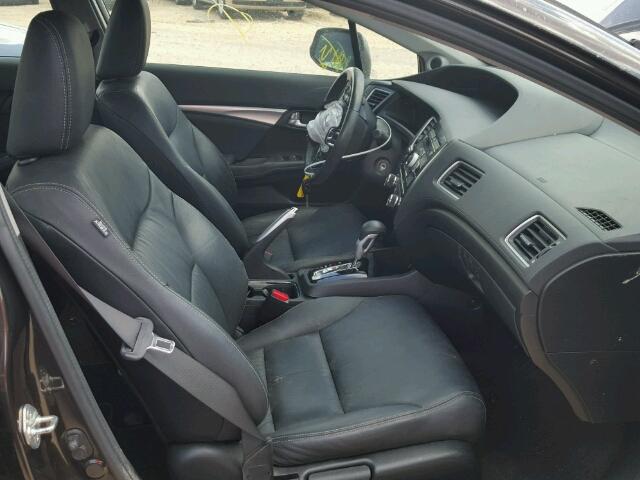 19XFB2F99DE020394 - 2013 HONDA CIVIC EXL Braun Foto 5