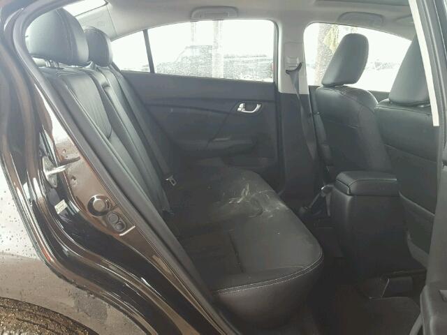 19XFB2F99DE020394 - 2013 HONDA CIVIC EXL Braun Foto 6