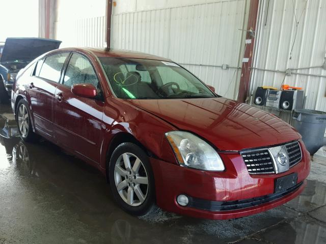 1N4BA41E46C814043 - 2006 NISSAN MAXIMA SE RED photo 1