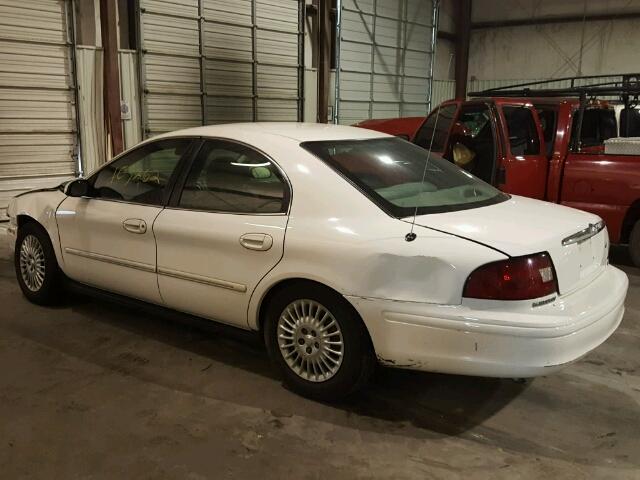 1MEFM50U31A622262 - 2001 MERCURY SABLE GS WHITE photo 3