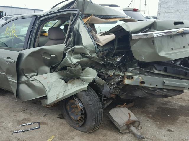 1G1ZS51F06F141473 - 2006 CHEVROLET MALIBU LS 绿色 照片 10