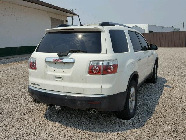 1GKKRPED8CJ304487 - 2012 GMC ACADIA SLE WHITE photo 4