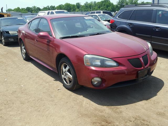 2G2WP522841104025 - 2004 PONTIAC GRAND PRIX RED photo 1
